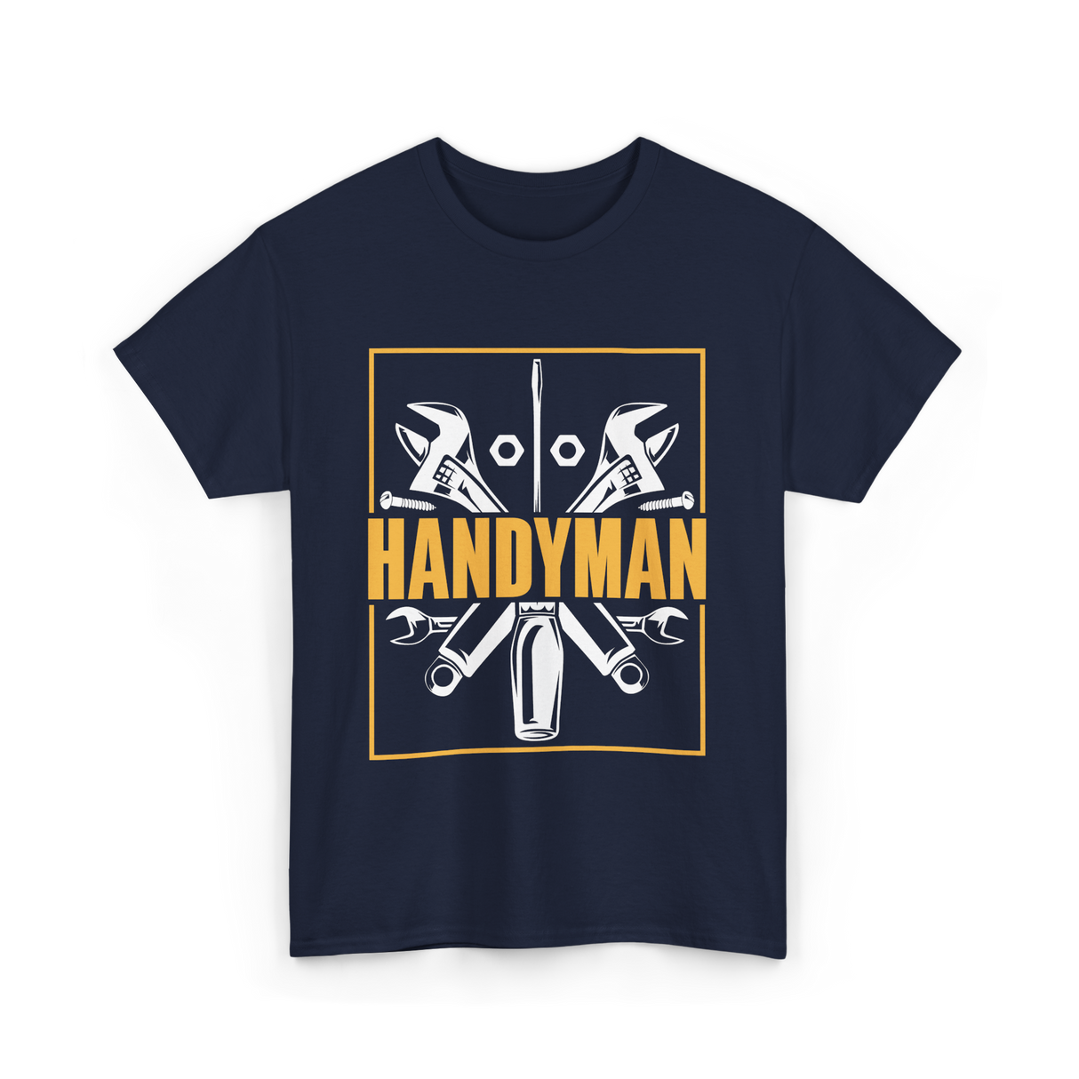 Handyman Handyman Tools Repair T-Shirt - Navy