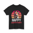 Happy Anniversary Marriage T-Shirt - Black