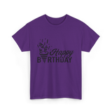 Happy Birthday Celebration Birthday T-Shirt - Purple