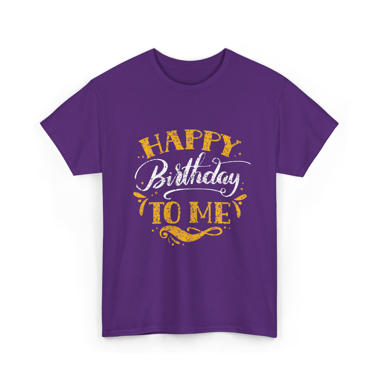 Happy Birthday To Me Birthday Celebration T-Shirt - Purple