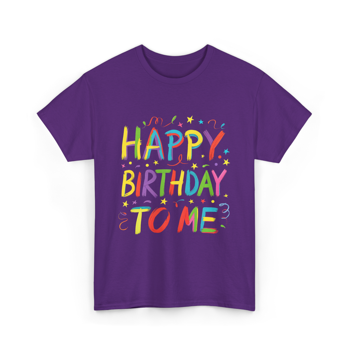 Happy Birthday to Me Birthday T-Shirt - Purple