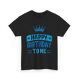 Happy Birthday To Me Celebration T-Shirt - Black