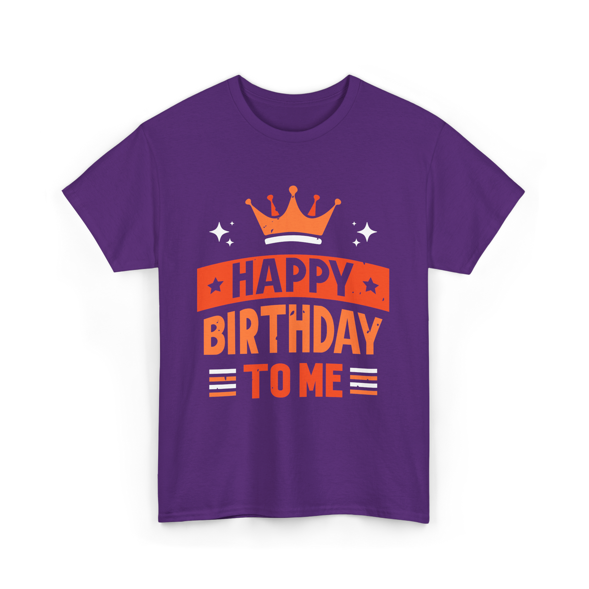 Happy Birthday To Me Celebration T-Shirt - Purple