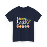 Happy Easter Bunny T-Shirt - Navy