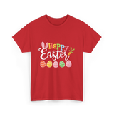 Happy Easter Bunny T-Shirt - Red