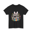 Happy Easter Easter Bunny T-Shirt - Black