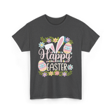 Happy Easter Easter Bunny T-Shirt - Dark Heather