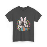 Happy Easter Easter Bunny T-Shirt - Dark Heather