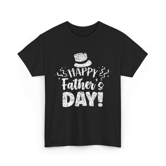 Happy Father's Day Celebration T-Shirt - Black