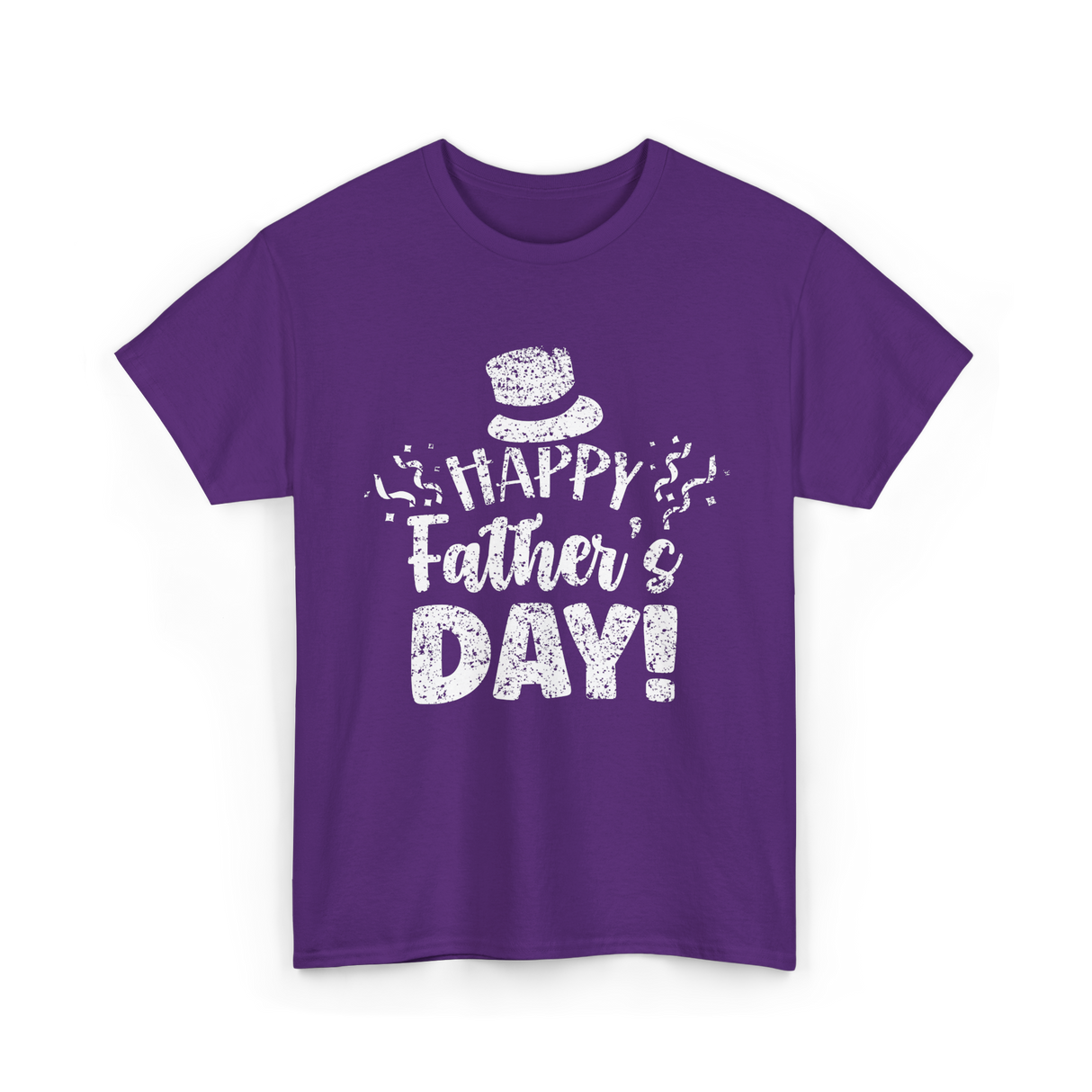 Happy Father's Day Celebration T-Shirt - Purple