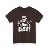 Happy Father's Day Celebration T-Shirt - Dark Chocolate