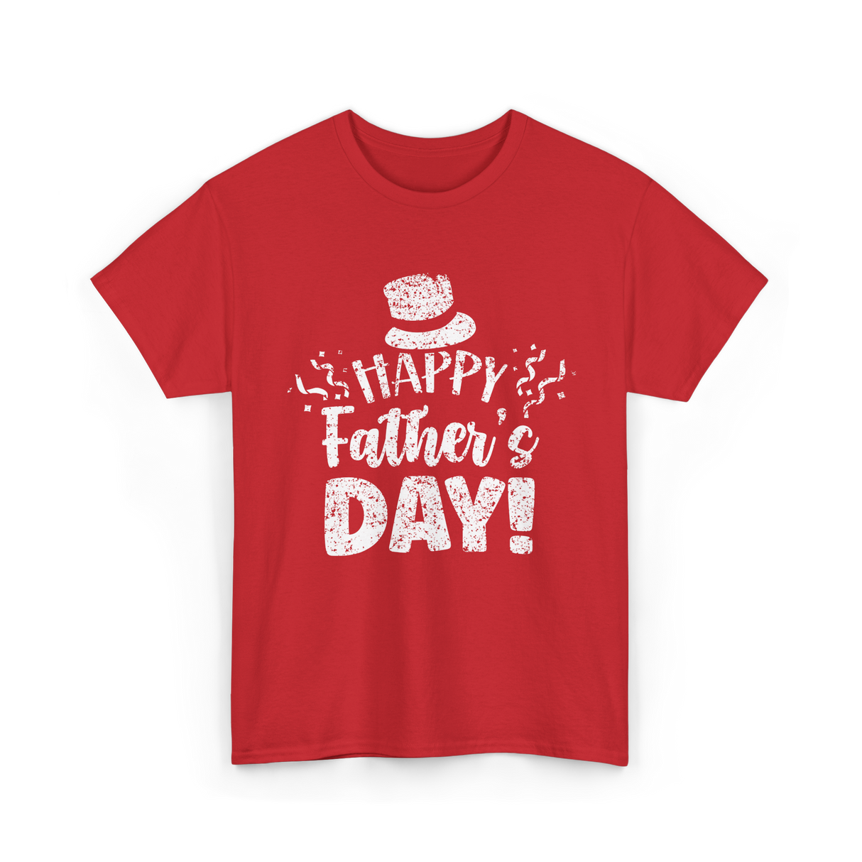 Happy Father's Day Celebration T-Shirt - Red