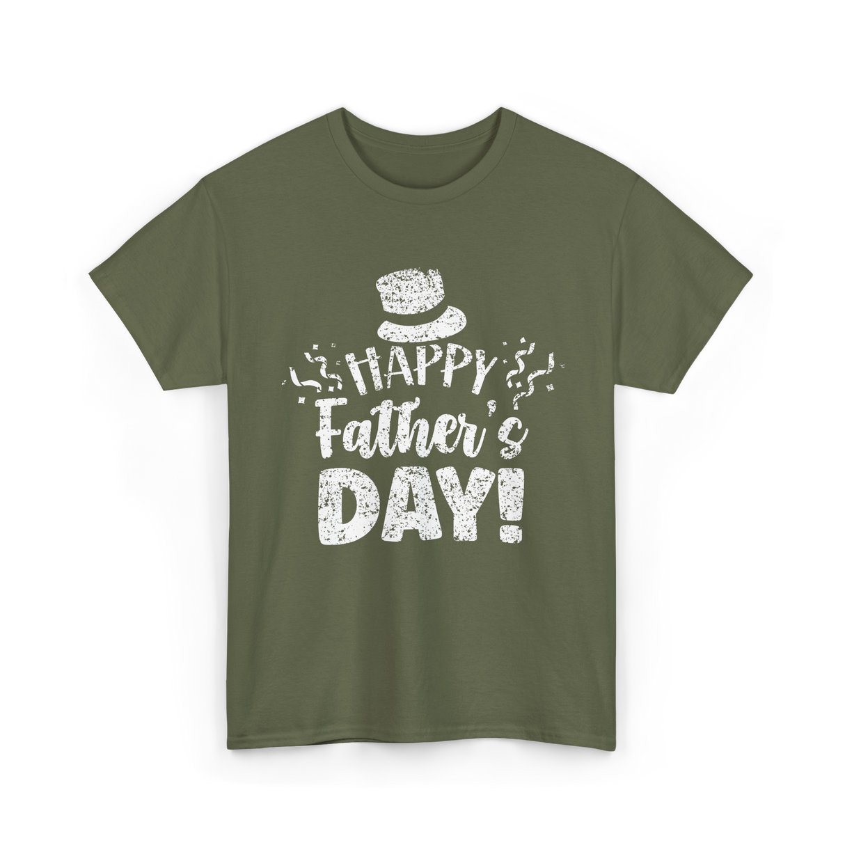 Happy Father's Day Celebration T-Shirt - Military Green