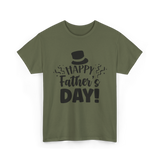 Happy Father's Day Dad T-Shirt - Military Green