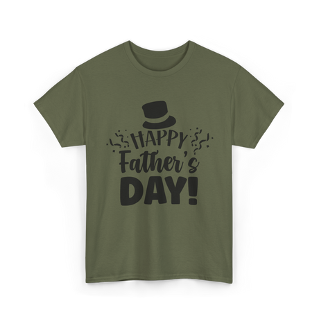 Happy Father's Day Dad T-Shirt - Military Green