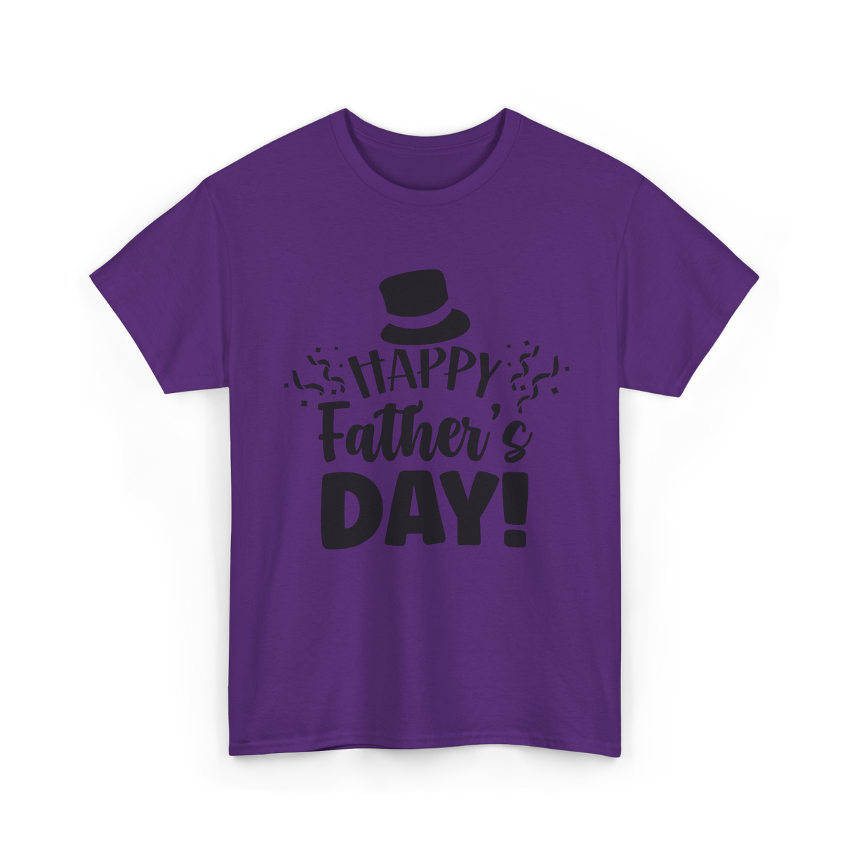 Happy Father's Day Dad T-Shirt - Purple