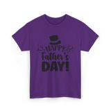 Happy Father's Day Dad T-Shirt - Purple