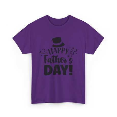 Happy Father's Day Dad T-Shirt - Purple