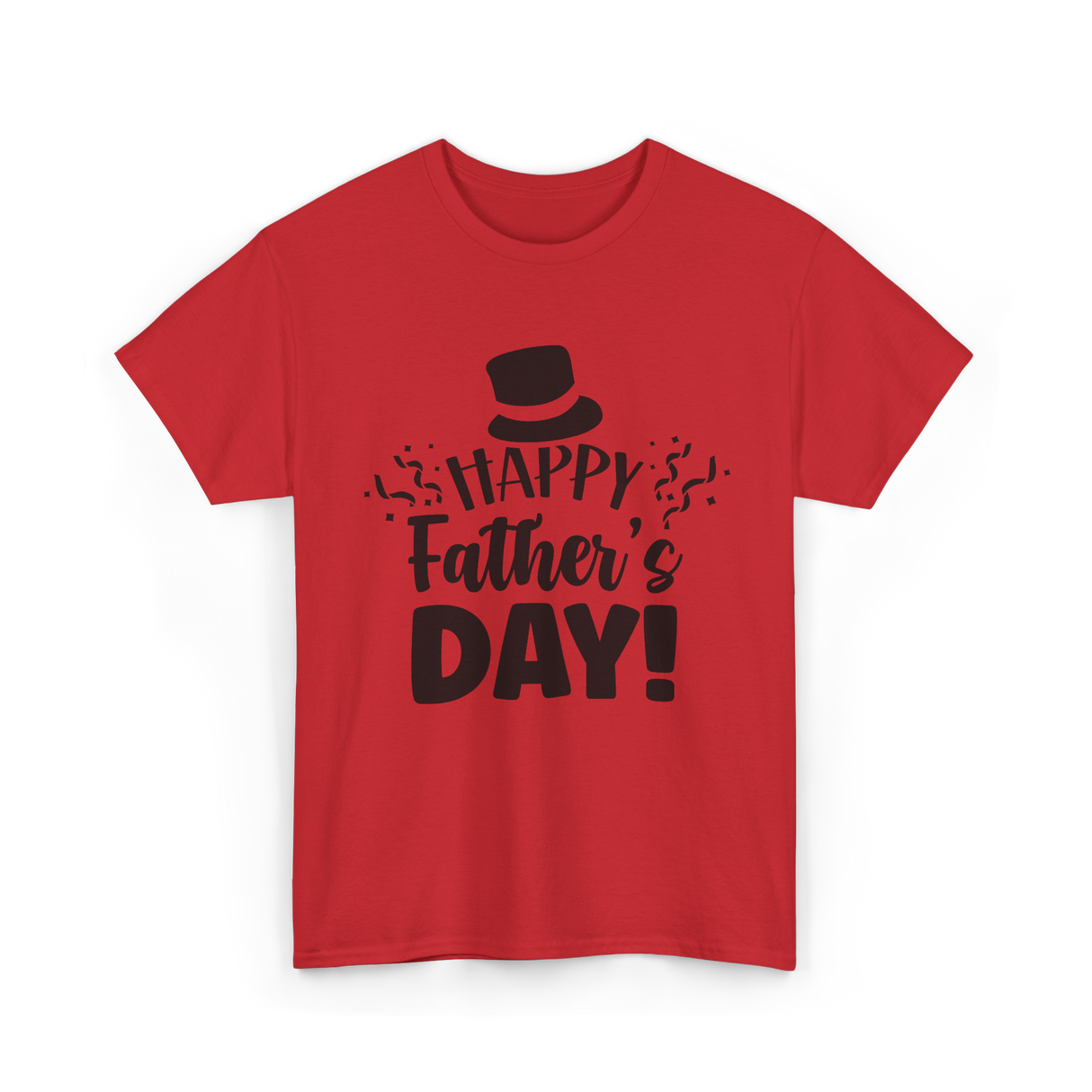 Happy Father's Day Dad T-Shirt - Red