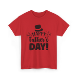 Happy Father's Day Dad T-Shirt - Red