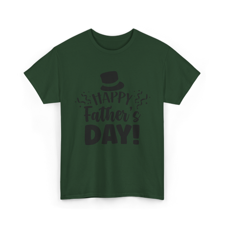 Happy Father's Day Dad T-Shirt - Forest Green