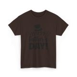 Happy Father's Day Dad T-Shirt - Dark Chocolate