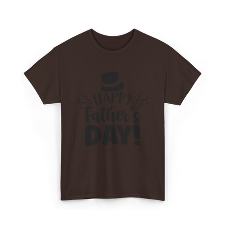 Happy Father's Day Dad T-Shirt - Dark Chocolate