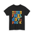 Happy First Day Pre-K Kids T-Shirt - Black