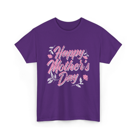 Happy Mother's Day Mama T-Shirt - Purple