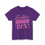 Happy Mother's Day Mom T-Shirt - Purple