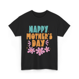 Happy Mother's Day Mother Mama T-Shirt - Black