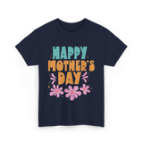 Happy Mother's Day Mother Mama T-Shirt - Navy