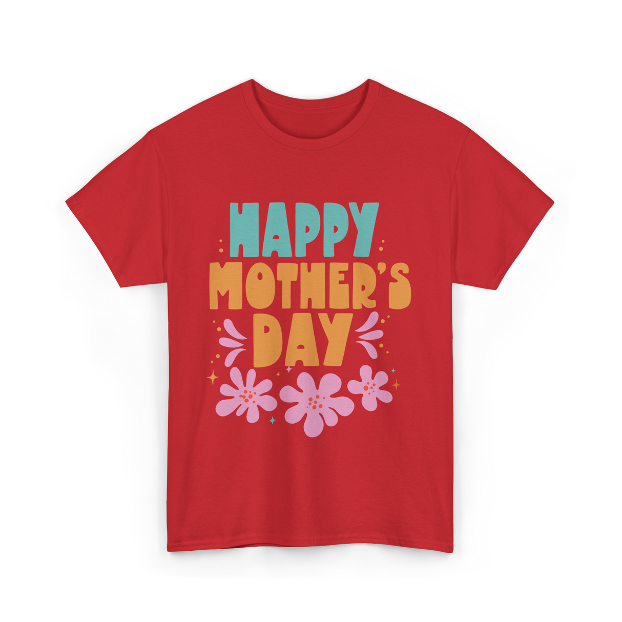 Happy Mother's Day Mother Mama T-Shirt - Red