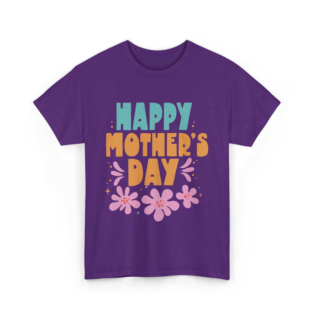 Happy Mother's Day Mother Mama T-Shirt - Purple