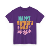 Happy Mother's Day Mother Mama T-Shirt - Purple