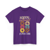 Happy National Donut Day Donuts T-Shirt - Purple