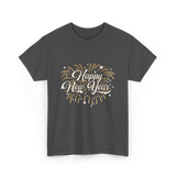 Happy New Year Celebration T-Shirt - Dark Heather