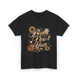 Happy New Year Celebration T-Shirt - Black