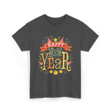 Happy New Year Celebration T-Shirt - Dark Heather