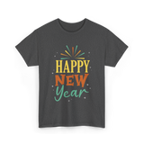 Happy New Year Celebration T-Shirt - Dark Heather