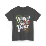 Happy New Year Celebration T-Shirt - Dark Heather