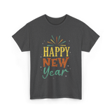 Happy New Year Celebration T-Shirt - Dark Heather