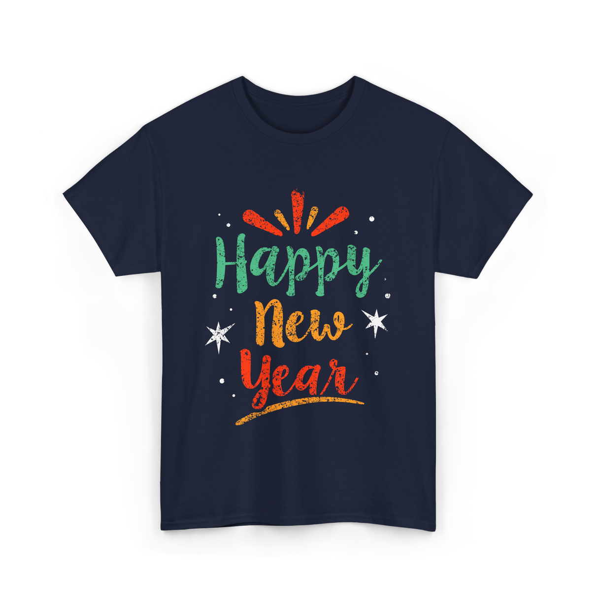 Happy New Year New Year T-Shirt - Navy