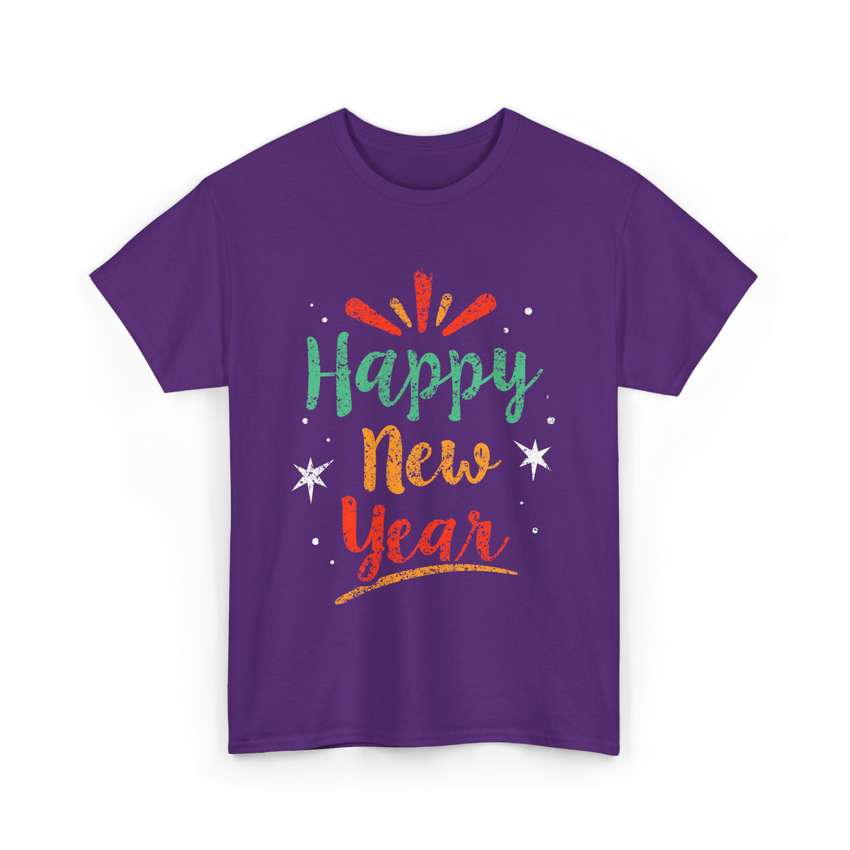 Happy New Year New Year T-Shirt - Purple