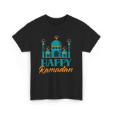 Happy Ramadan T-Shirt - Black