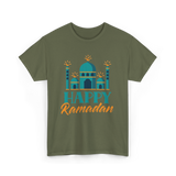 Happy Ramadan T-Shirt - Military Green