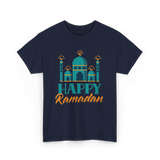 Happy Ramadan T-Shirt - Navy