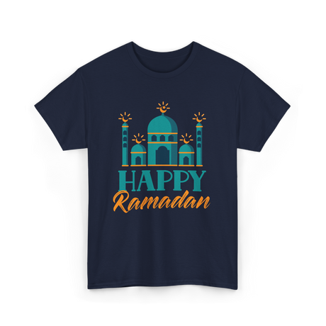 Happy Ramadan T-Shirt - Navy