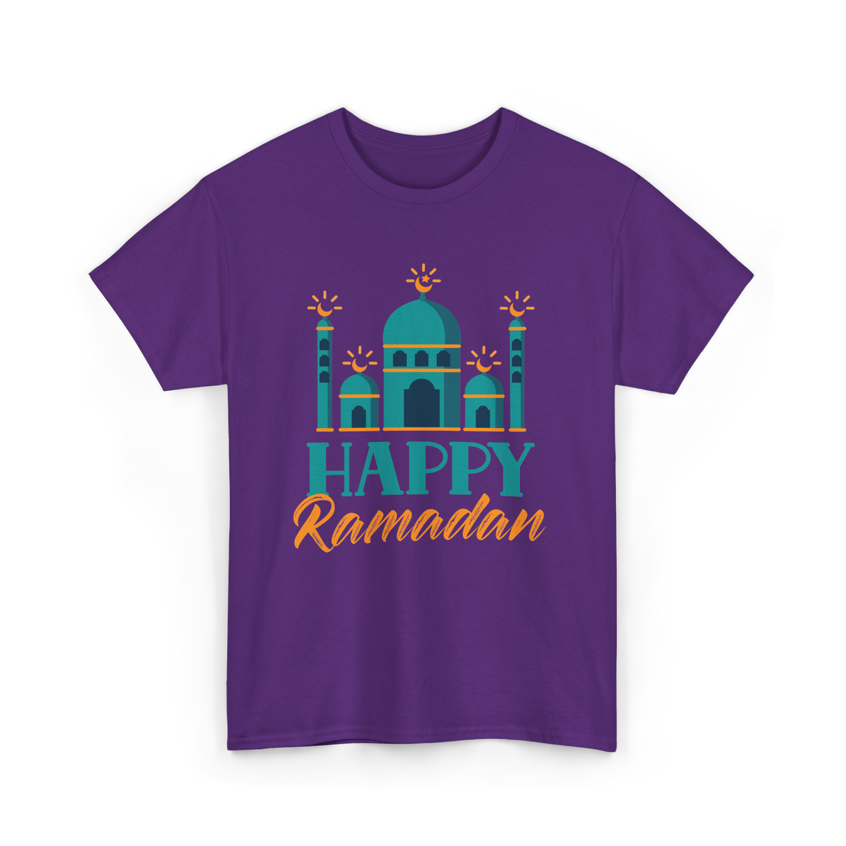 Happy Ramadan T-Shirt - Purple