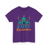 Happy Ramadan T-Shirt - Purple